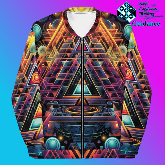 Whispers of Eternity Bomber Jacket Vintage Festival by XGuidance XS 1