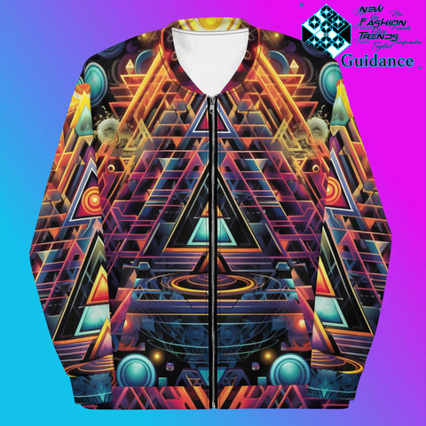 Whispers of Eternity Bomber Jacket Vintage Festival by XGuidance XS 1