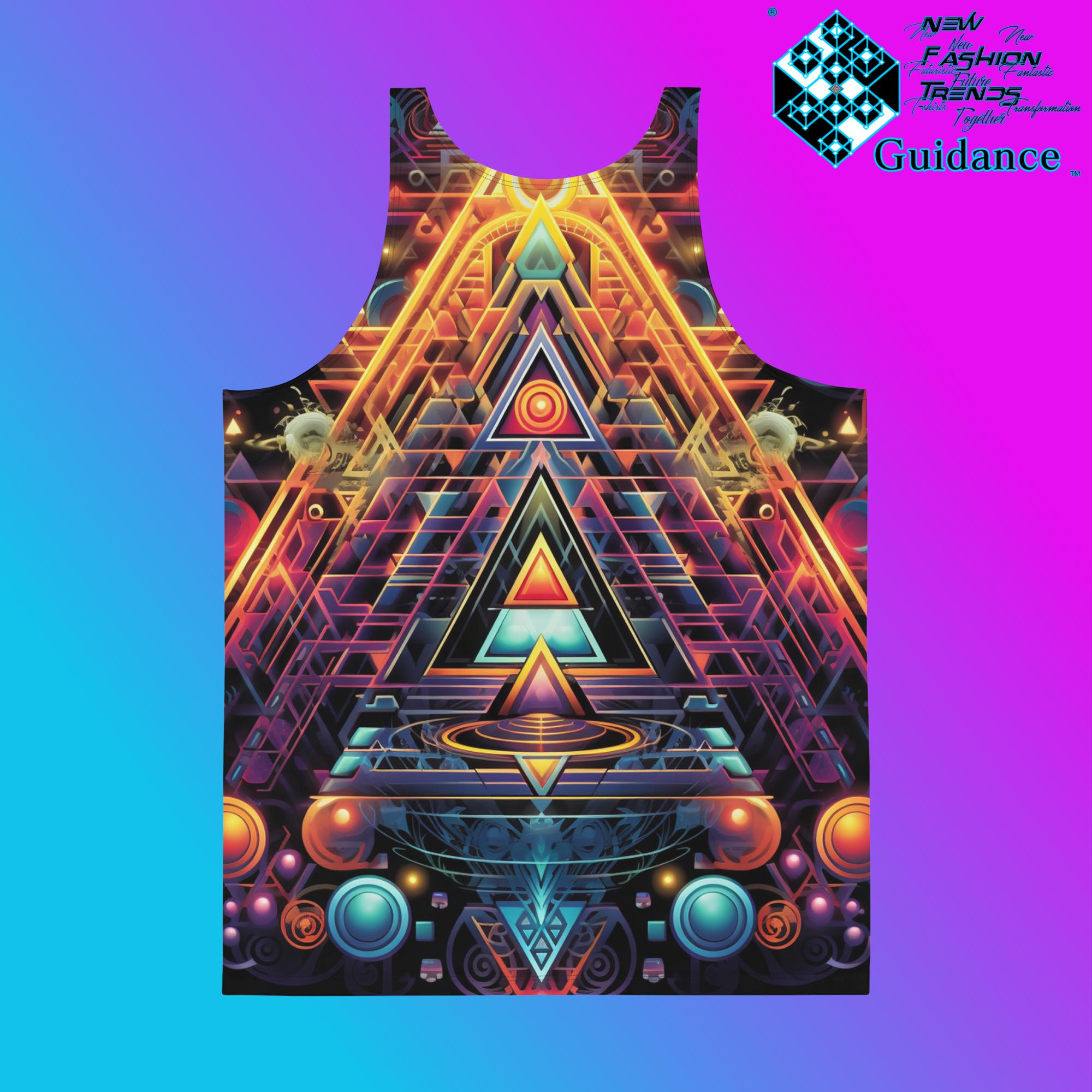 Whispers of Eternity Tank Top – Timeless Festival Streetwear by XGuidance XS 2
