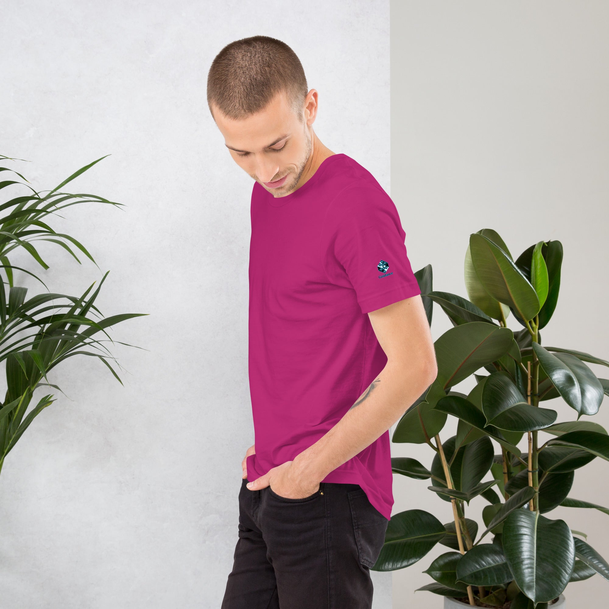 XGuidance Casual Tee – Minimalist Comfort in 18 Colors by XGuidance Black 12