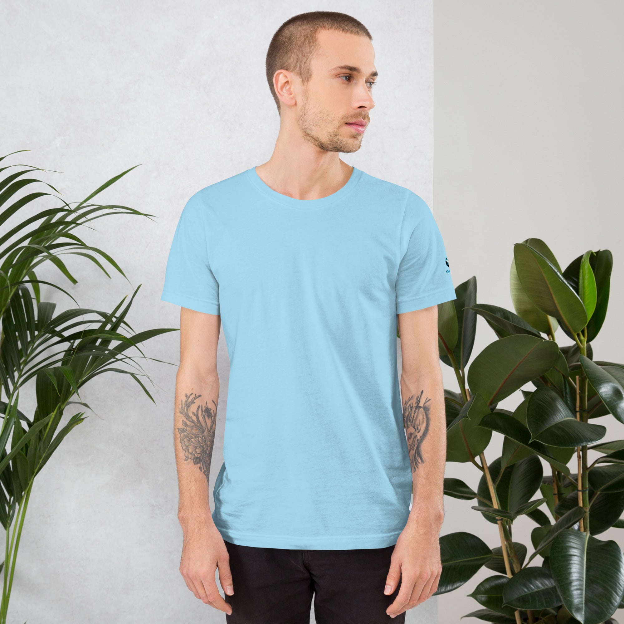 XGuidance Casual Tee – Minimalist Comfort in 18 Colors by XGuidance Ocean Blue 27