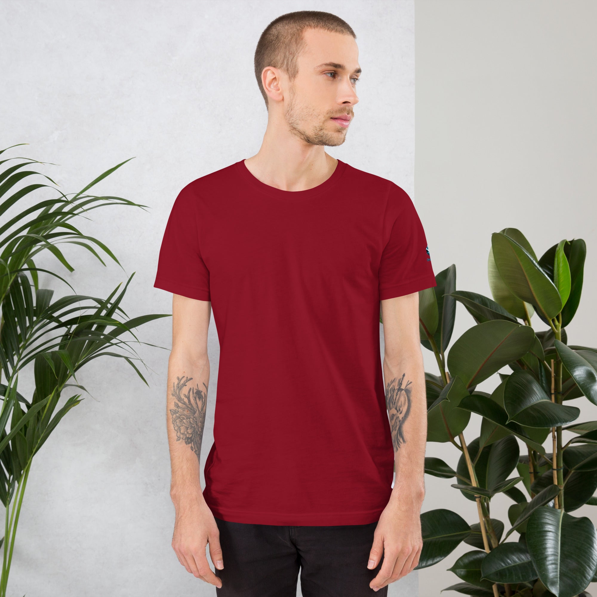 XGuidance Casual Tee – Minimalist Comfort in 18 Colors by XGuidance Cardinal 3
