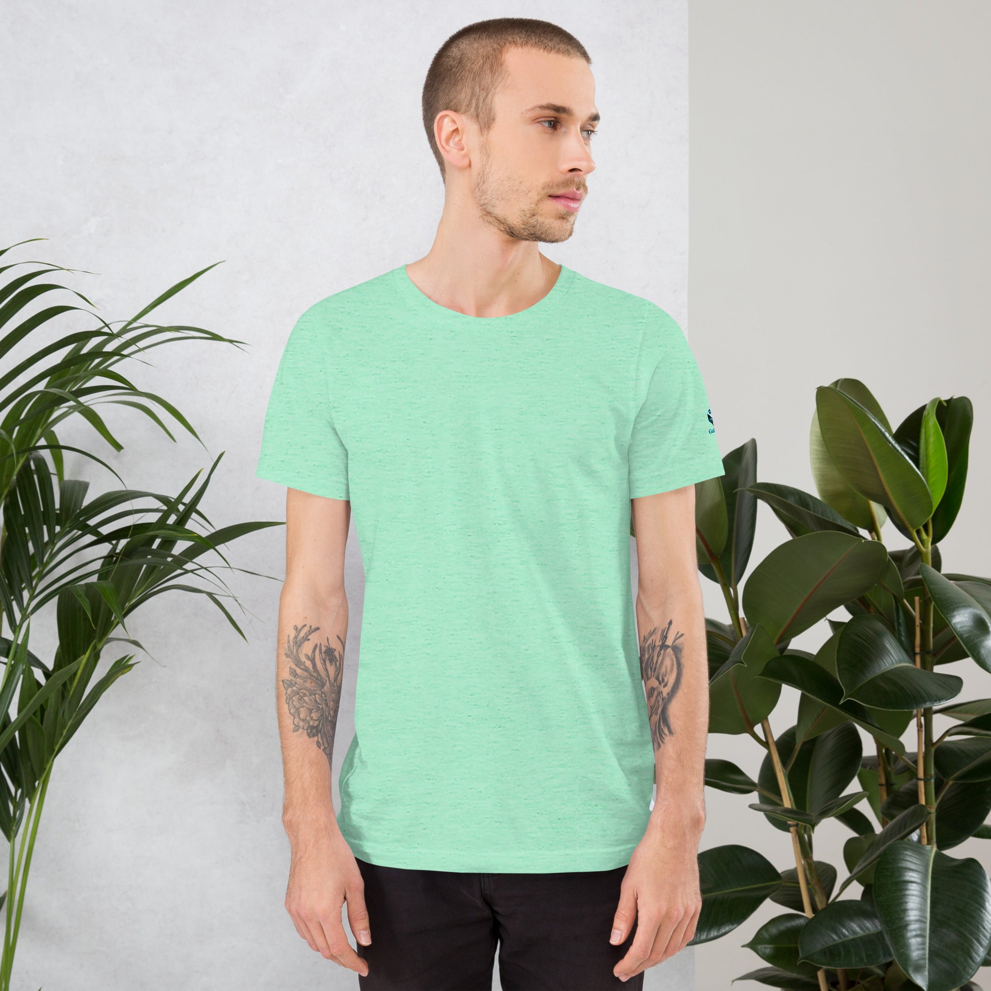 XGuidance Casual Tee – Minimalist Comfort in 18 Colors by XGuidance Heather Mint 31