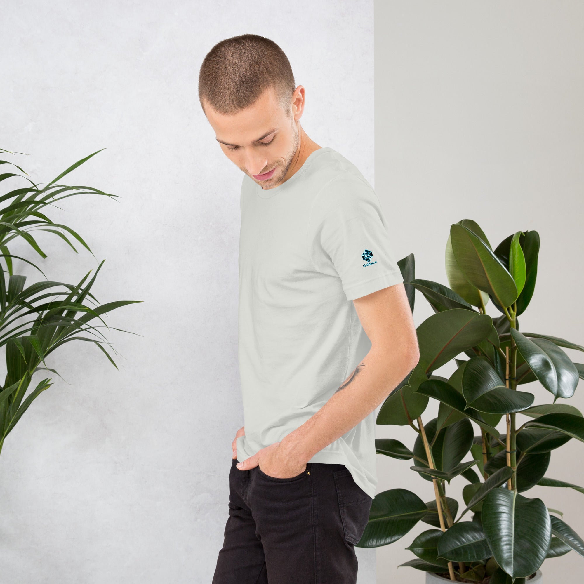XGuidance Casual Tee – Minimalist Comfort in 18 Colors by XGuidance Black 34