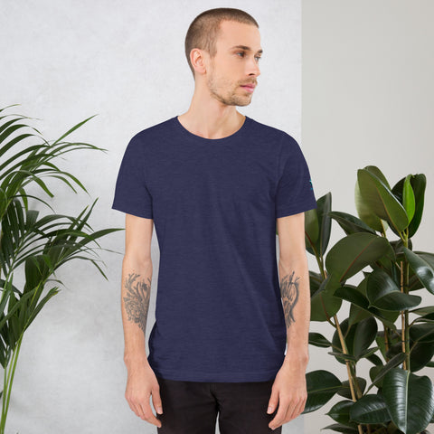 XGuidance Casual Tee – Minimalist Comfort in 18 Colors by XGuidance Heather Midnight Navy 5
