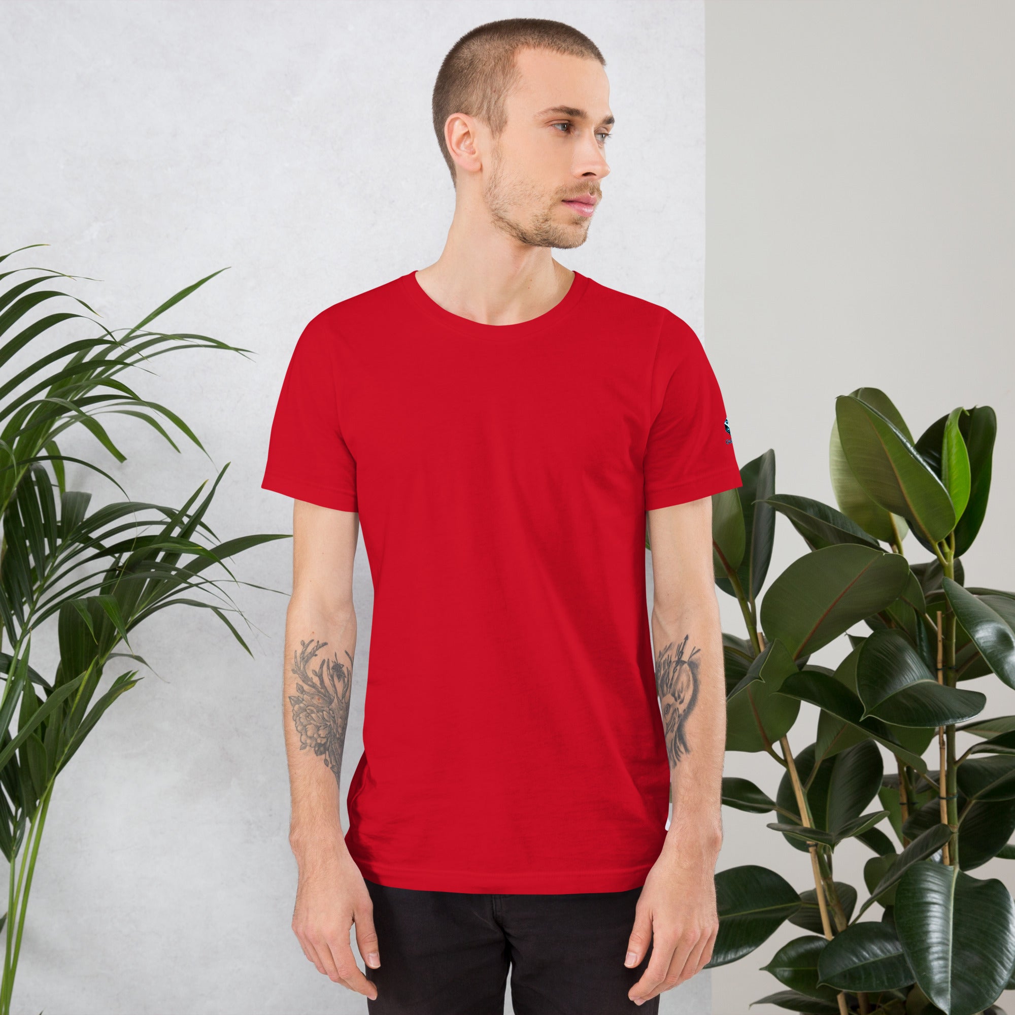 XGuidance Casual Tee – Minimalist Comfort in 18 Colors by XGuidance Red 7
