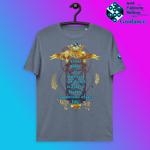 Your Time T-Shirt T-Shirts by XGuidance Dark Heather Blue 7