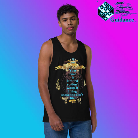 Your Time - Tank Tops Tank Tops by XGuidance Black 2