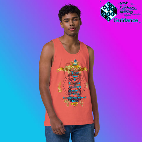 Your Time - Tank Tops Tank Tops by XGuidance Coral 3