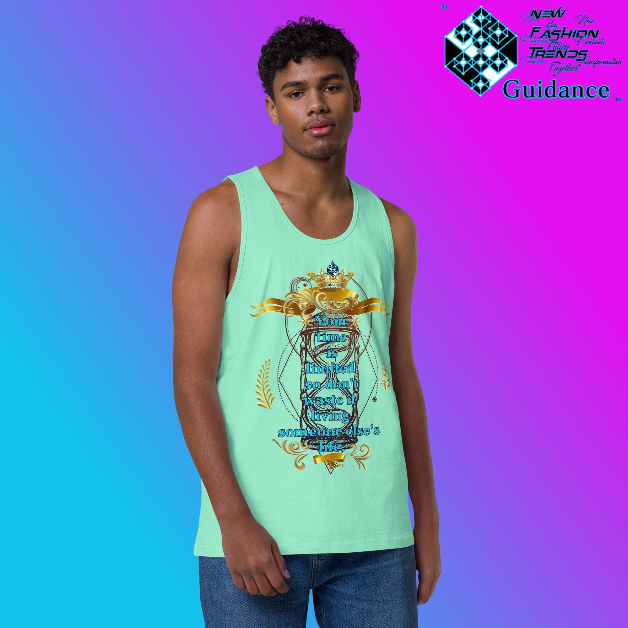 Your Time - Tank Tops Tank Tops by XGuidance Mint 5