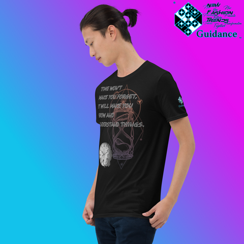 Embrace Time T-Shirt T-Shirts by XGuidance Black 7