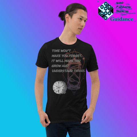 Embrace Time T-Shirt T-Shirts by XGuidance Black 8
