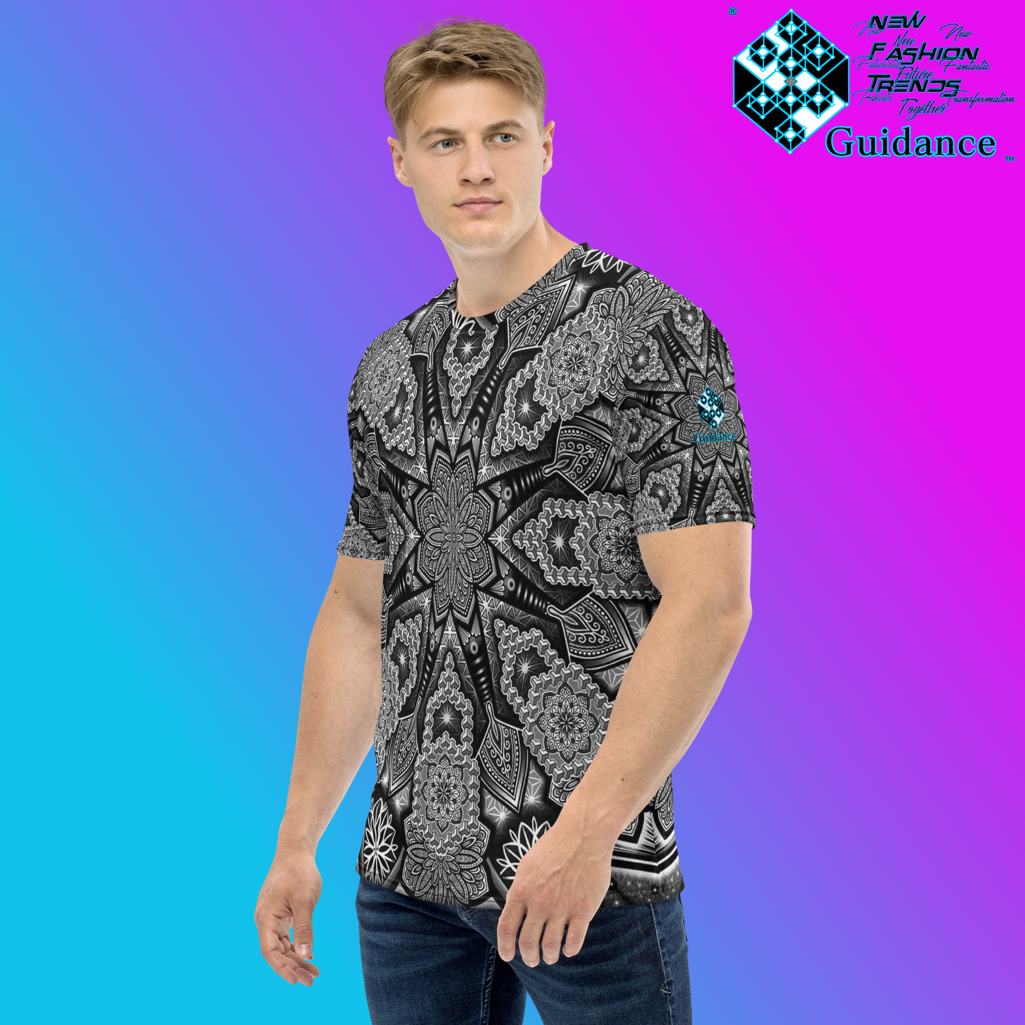 Safeguard Mandala T-Shirt T-Shirts by XGuidance XS 4